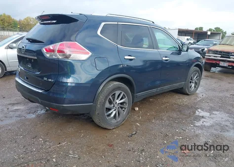 2016 Nissan Rogue Sl z USA, uszkodzony, nr VIN 5N1AT2MV8GC892144